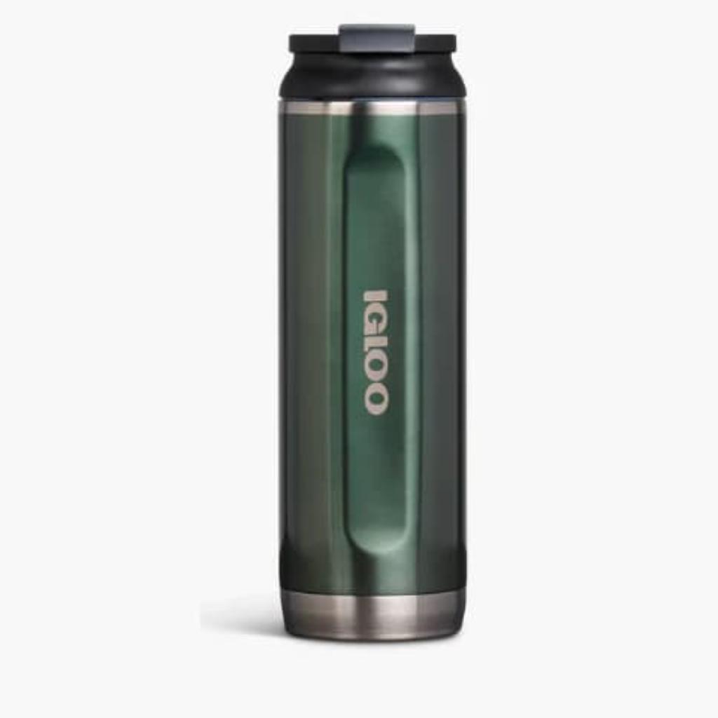 Termo Vaso Flip N Sip 20 Onzas 591 ml Spruce Acero Inox_1