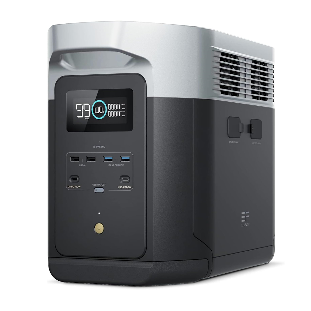 Kit Solar Portátil EcoFlow DELTA 2 MAX 2400W + Panel Solar Bifacial 400 W_3