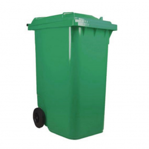 Contenedor de Basura con Ruedas 360 Litros Verde CDR_1