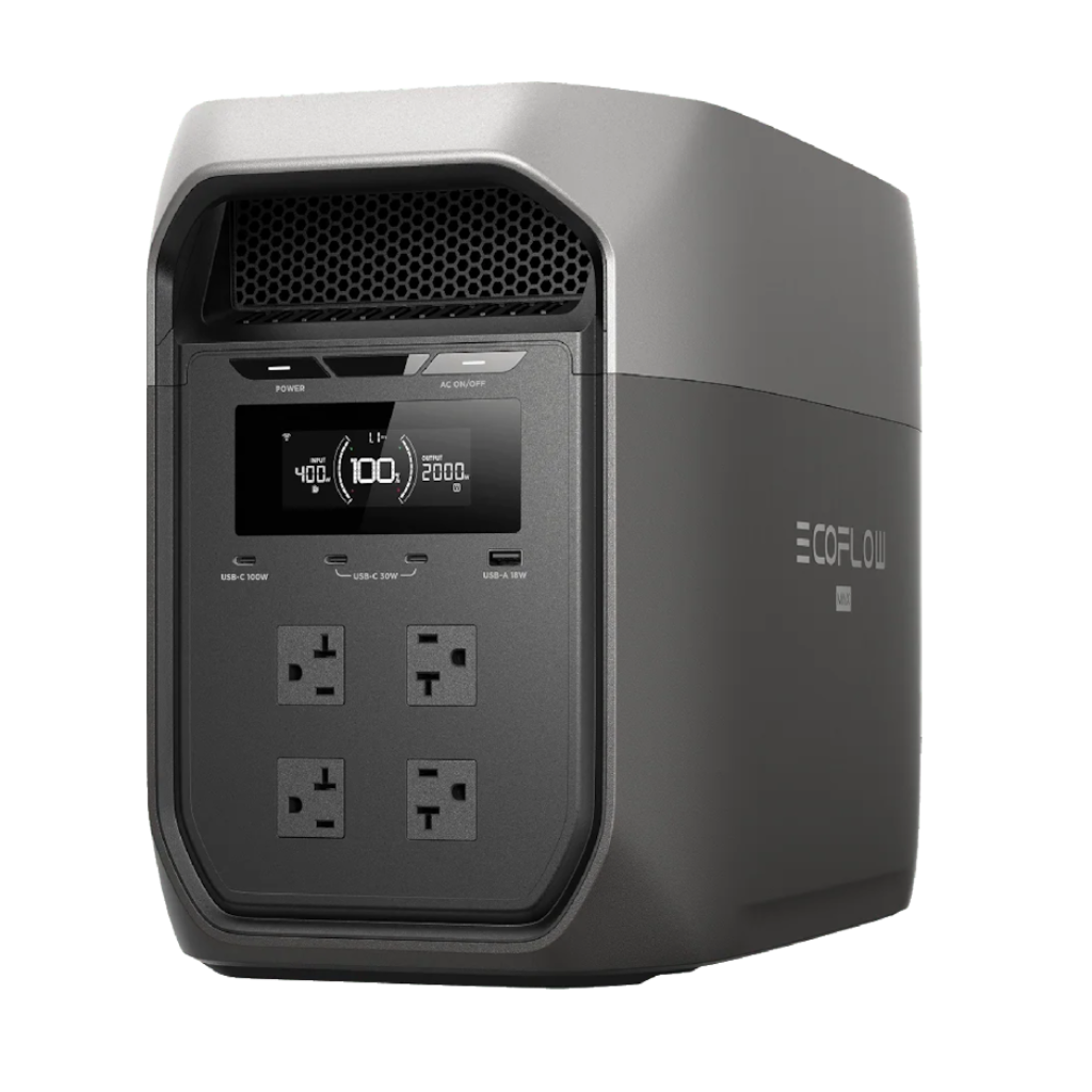 Estación de Energía Portátil EcoFlow DELTA 3 MAX 2400W Potencia - 2048Wh Capacidad_1