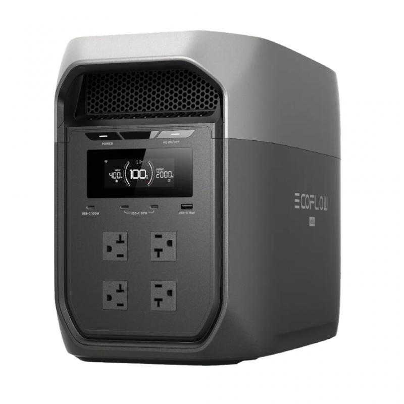 Estación de Energía Portátil EcoFlow DELTA 3 MAX 2400W Potencia - 2048Wh Capacidad_1