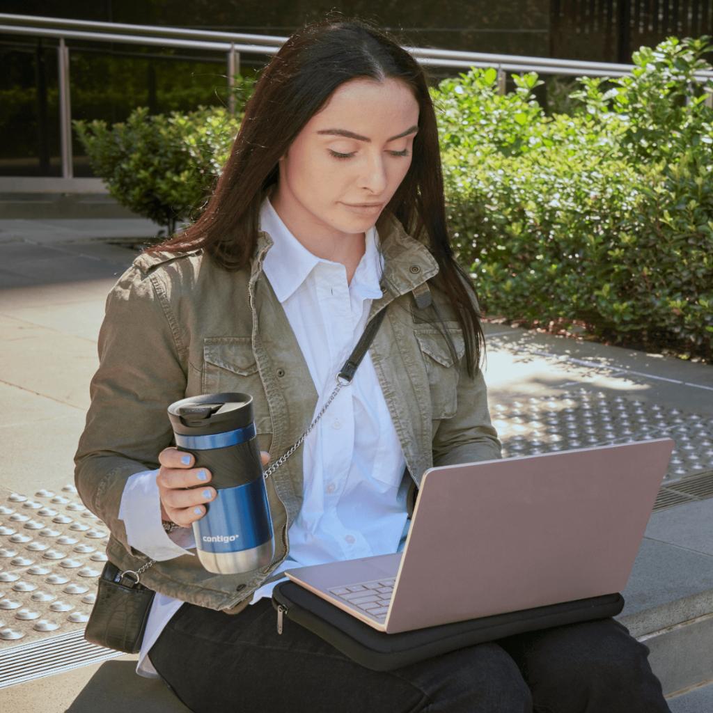 Vaso Termo Contigo Snapseal Byron Acero 20 Oz 591ml Blue Corn_11