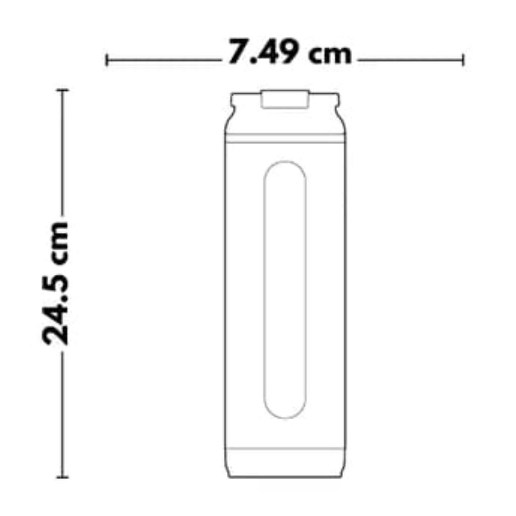 Termo Vaso Flip N Sip 20 Onzas 591 ml Blanco Acero Inox_6