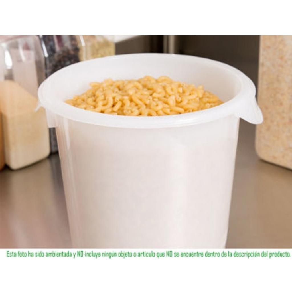 Recipiente Redondo Para Alimentos Con Tapa 3.8 Litros FG572800WHT - FG573000YEL_4