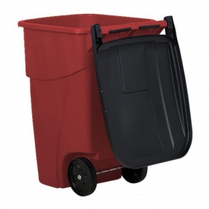 Contenedor Brute con Ruedas 189 litros Rojo 1934089_2