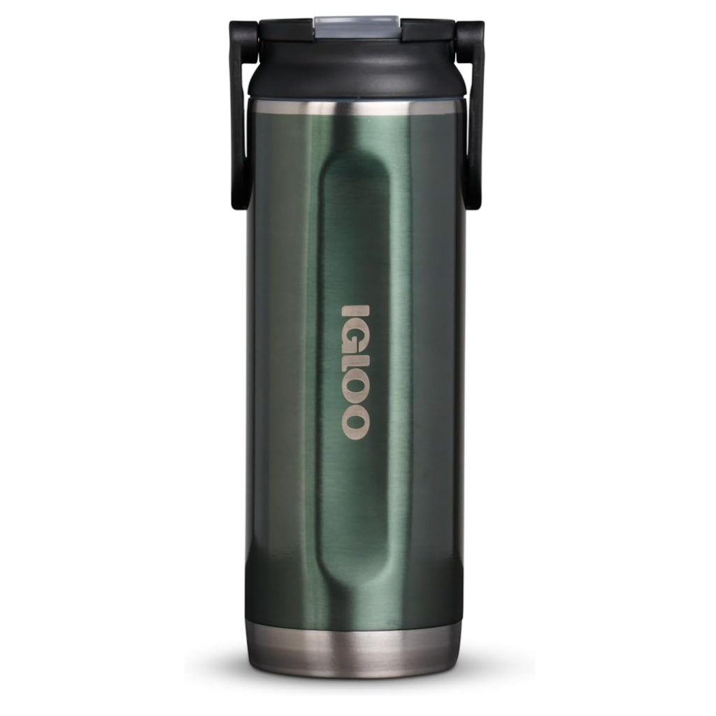 Botella Térmica Igloo Sipper 20 Oz 591 Ml Verde Spruce_1