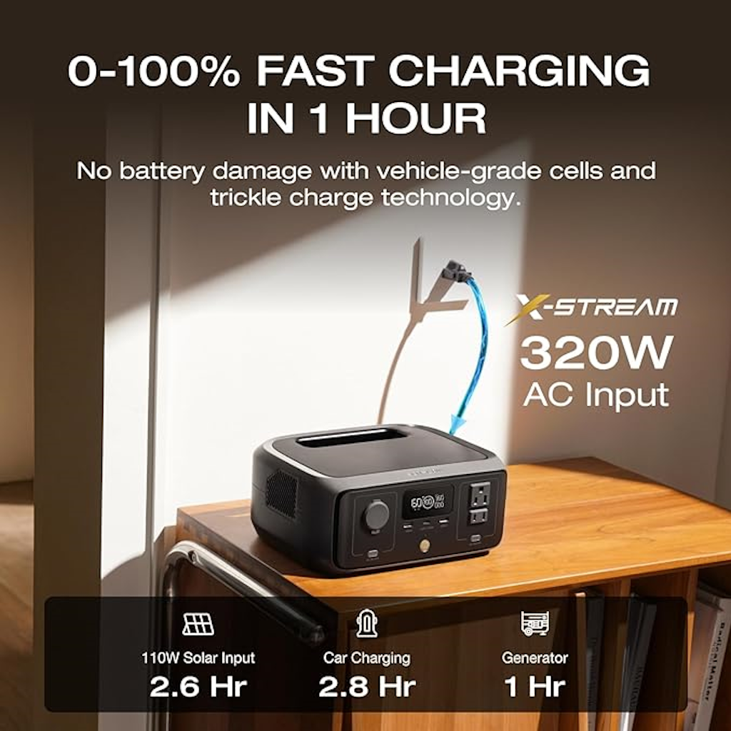 Estación de Energía Portátil EcoFlow RIVER 3 300W Potencia - 245Wh Capacidad_15