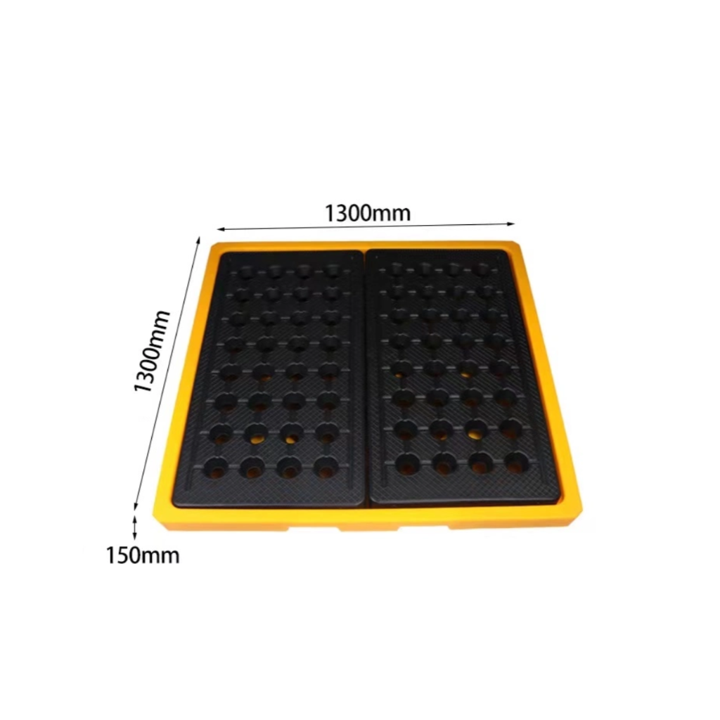 Estiba Antiderrame 4 Posiciones 130x130x30cm (250 Litros) CDR_2