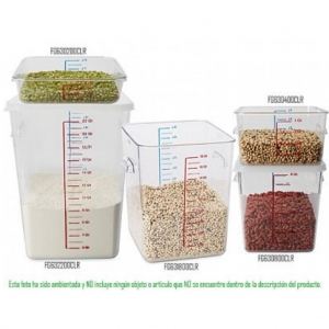 Recipiente Cuadrado en Policarbonato 1.9 Litros FG630200CLR_6