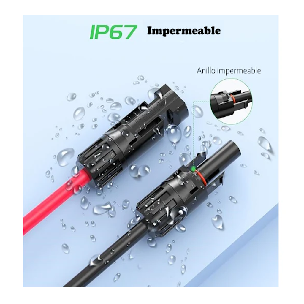Cable de Conexión Para Panel Solar XT60 EcoFlow 7.5 mts _9