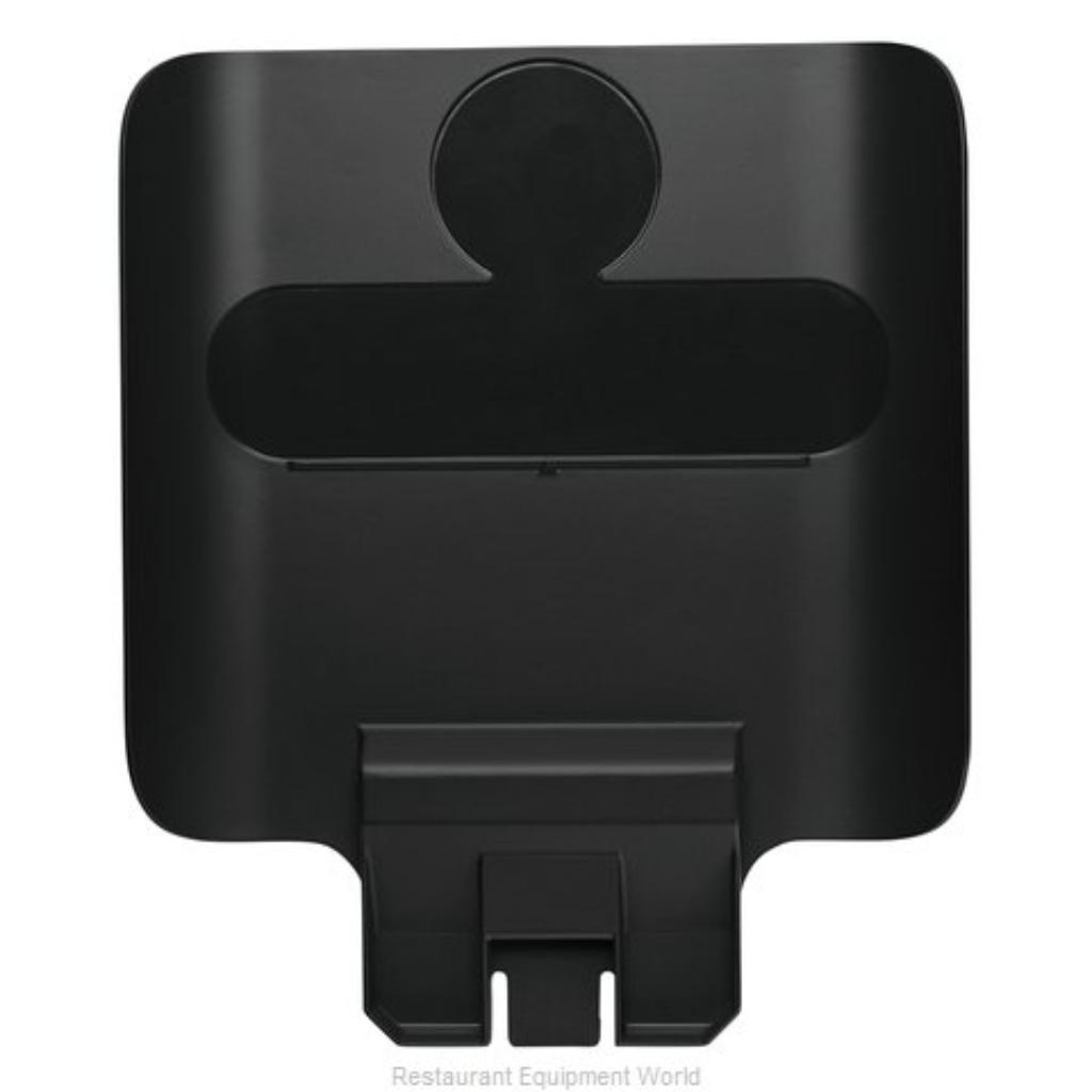 Letrero Negro para estación de reciclaje Slim Jim 124.9 Lts Rubbermaid 2171552_1