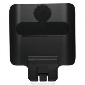 Letrero Negro para estación de reciclaje Slim Jim 124.9 Lts Rubbermaid 2171552_1