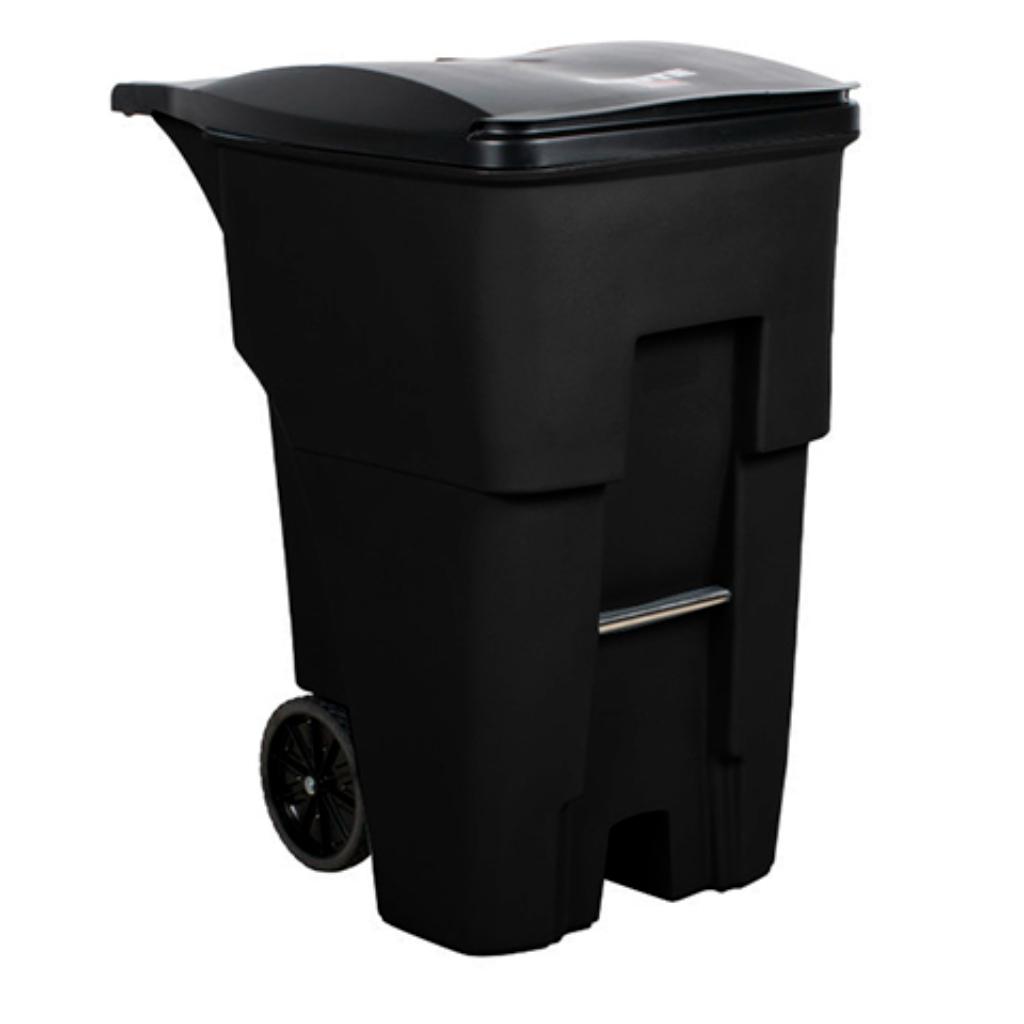 Contenedor Brute con Ruedas 360 litros Negro 2159109_1