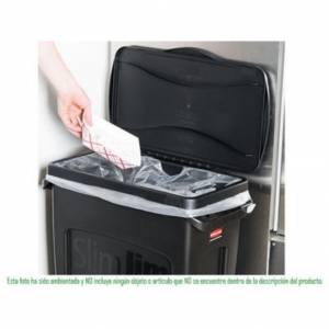 Tapa Abisagrada Negra para Contenedor Slim Jim 87 Litros FG267400BLA_3