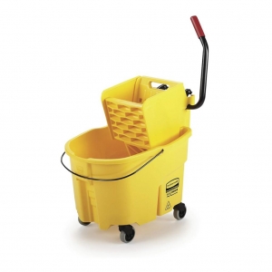 Balde Escurridor 33 litros Rubbermaid WaveBrake®Amarillo FG758088YEL_1