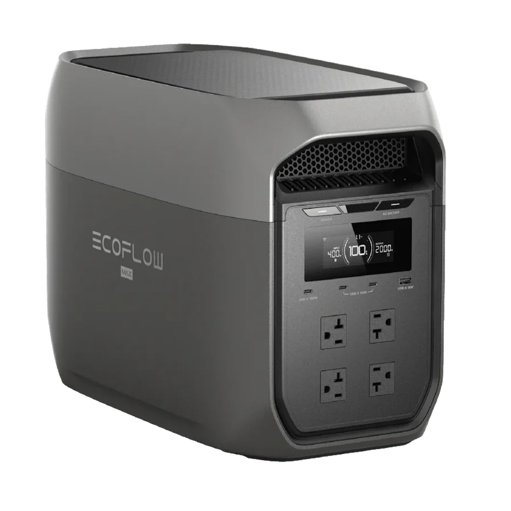 Estación de Energía Portátil EcoFlow DELTA 3 MAX 2400W Potencia - 2048Wh Capacidad_3