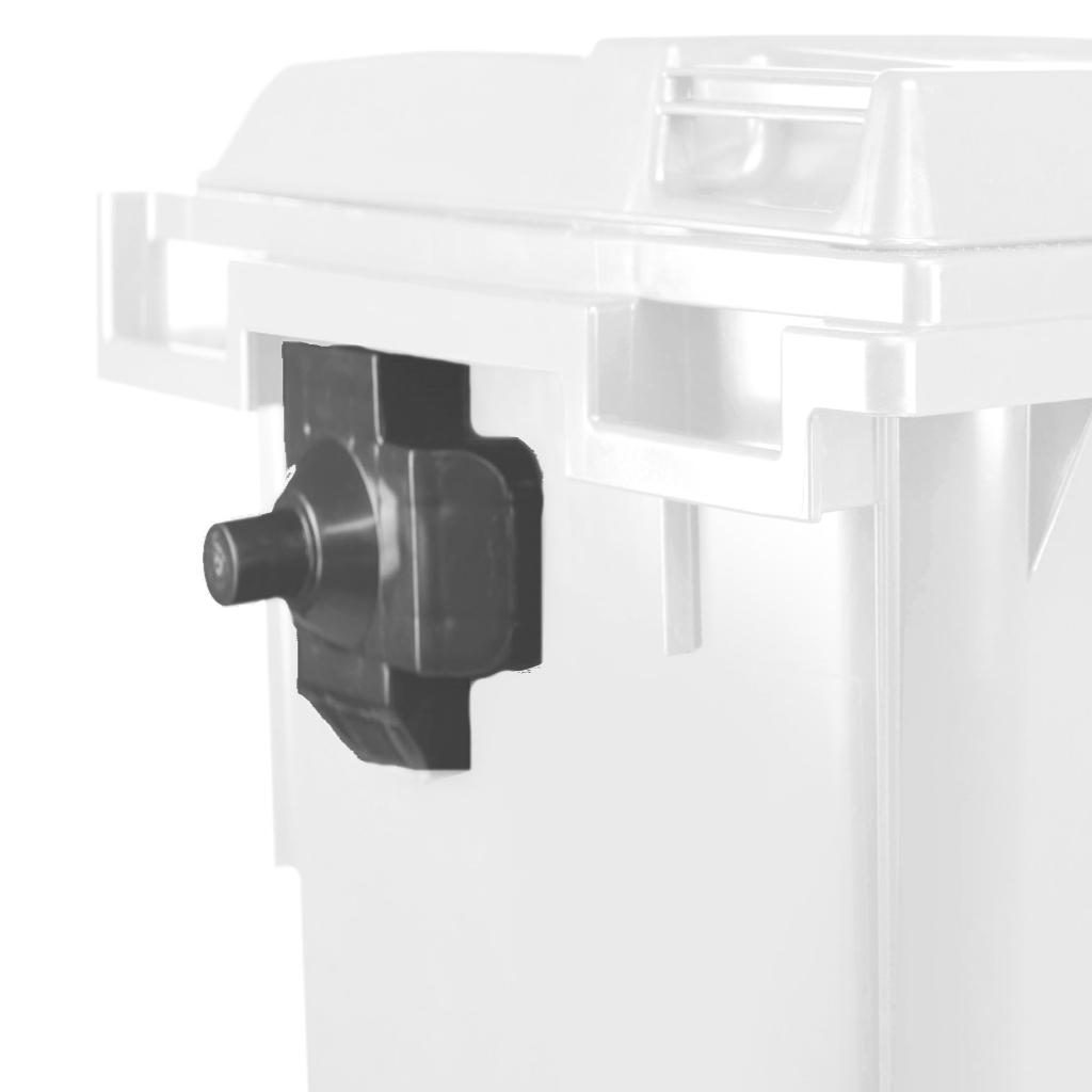 Contenedor de Basura con Ruedas 660 Litros Blanco CDR_5