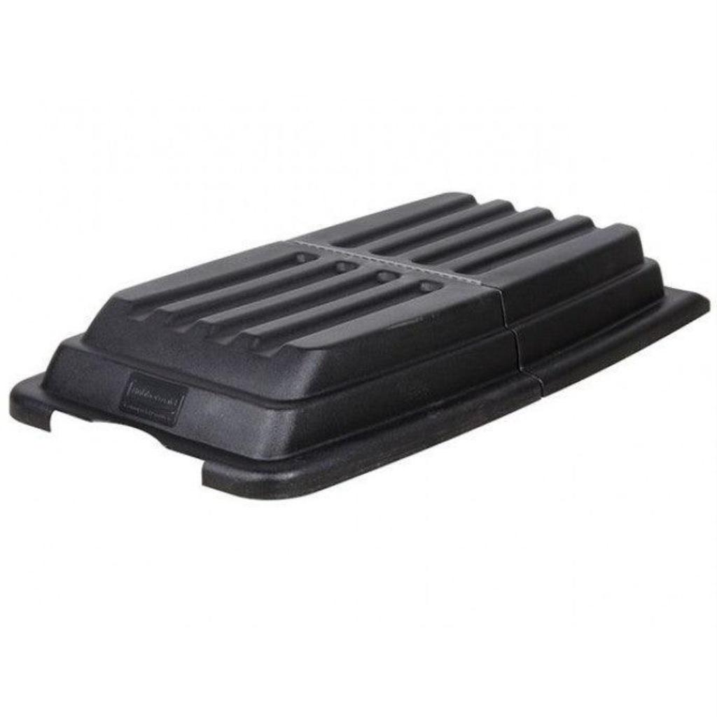 Tapa Practiwagon Volcador 800 Litros Negro Rubbermaid FG9T2300BLA_1
