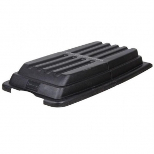 Tapa Practiwagon Volcador 800 Litros Negro Rubbermaid FG9T2300BLA_1