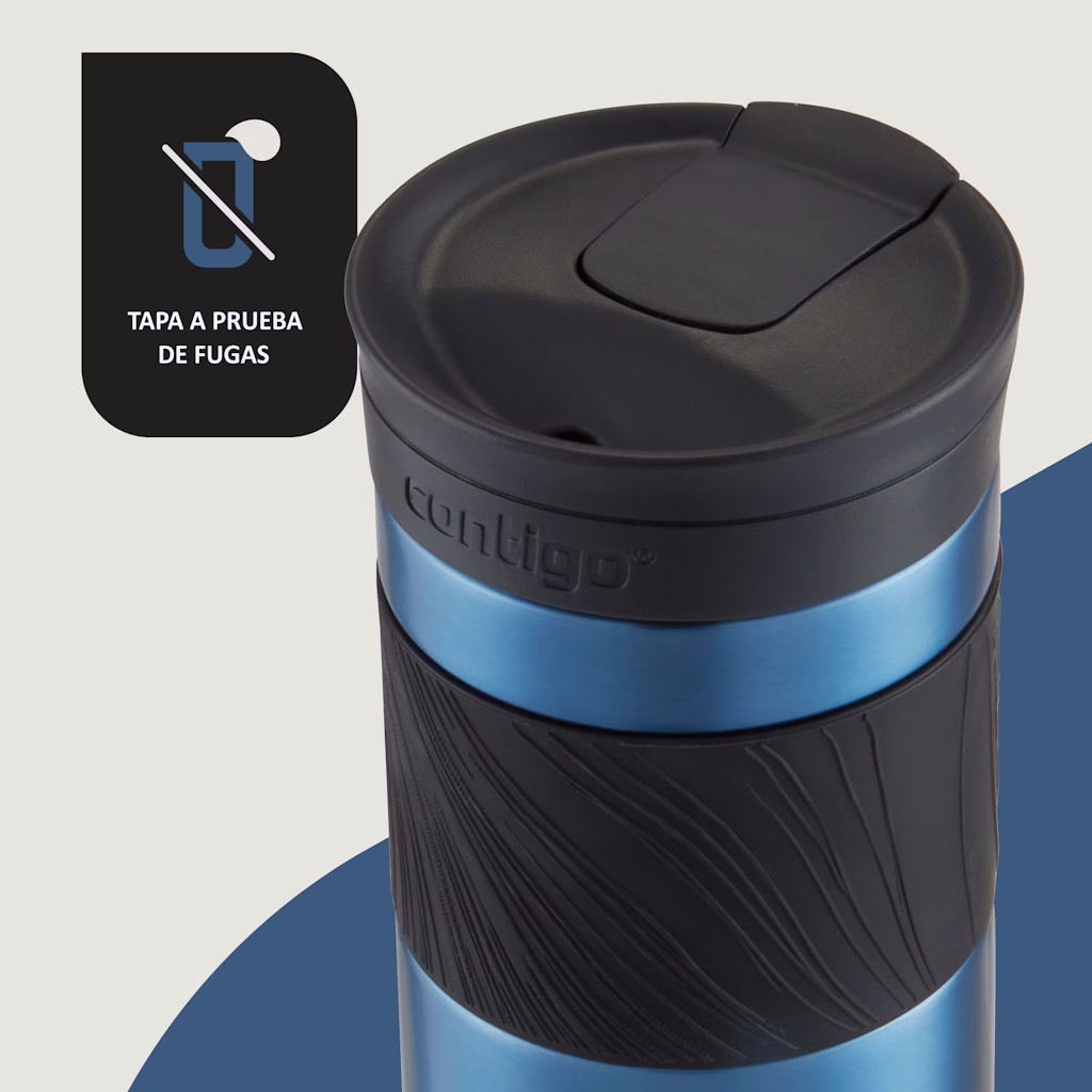 Vaso Termo Contigo Snapseal Byron 24 Oz 710ml Blueberry Azul_8