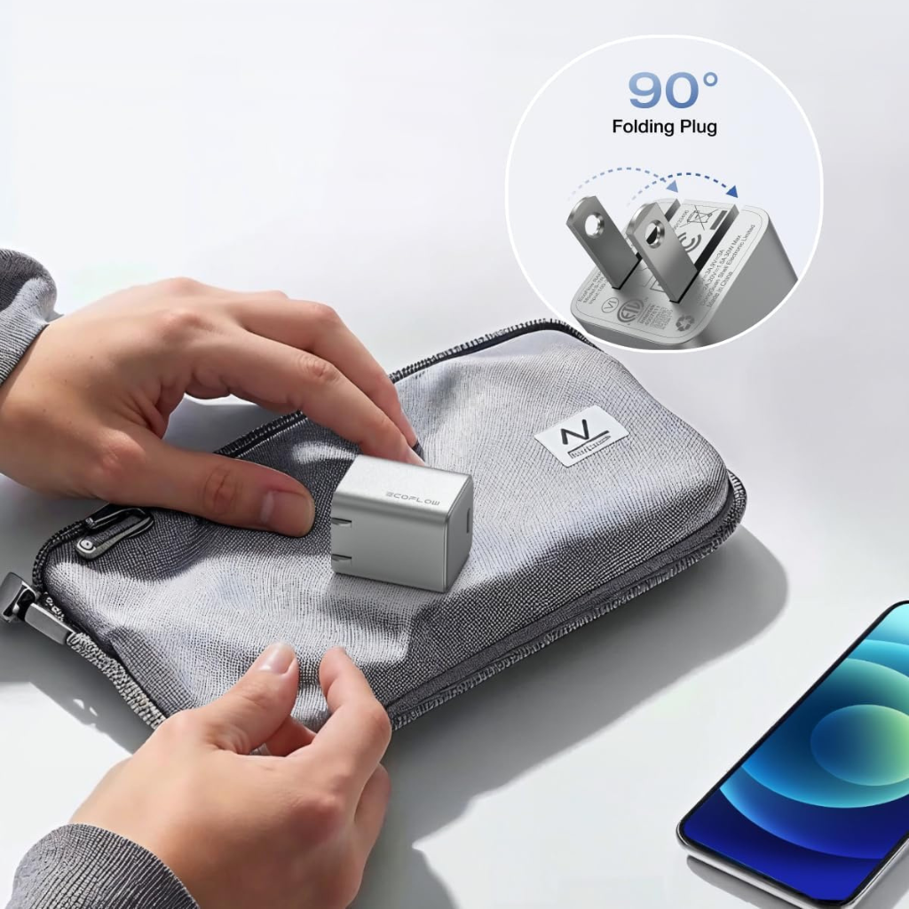 Cargador GaN EcoFlow Carga Rapida 20 W USB-C_3