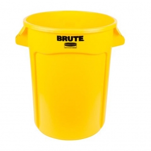 Contenedor Brute 121 litros Amarillo Rubbermaid FG263200YEL_1