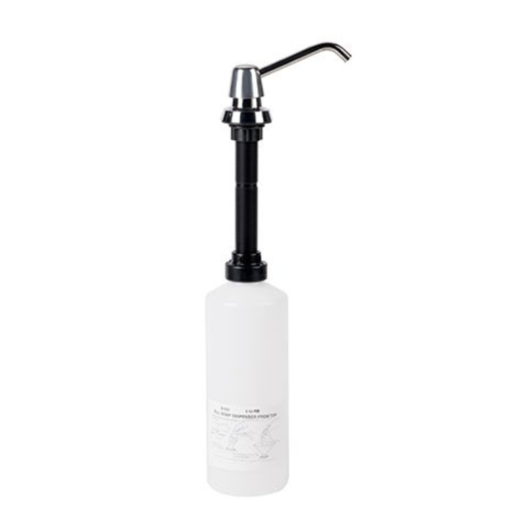 Dispensador de Jabón Liquido en Acero Inoxidable Bobrick B-822 (Pico de 10 Cm)_1