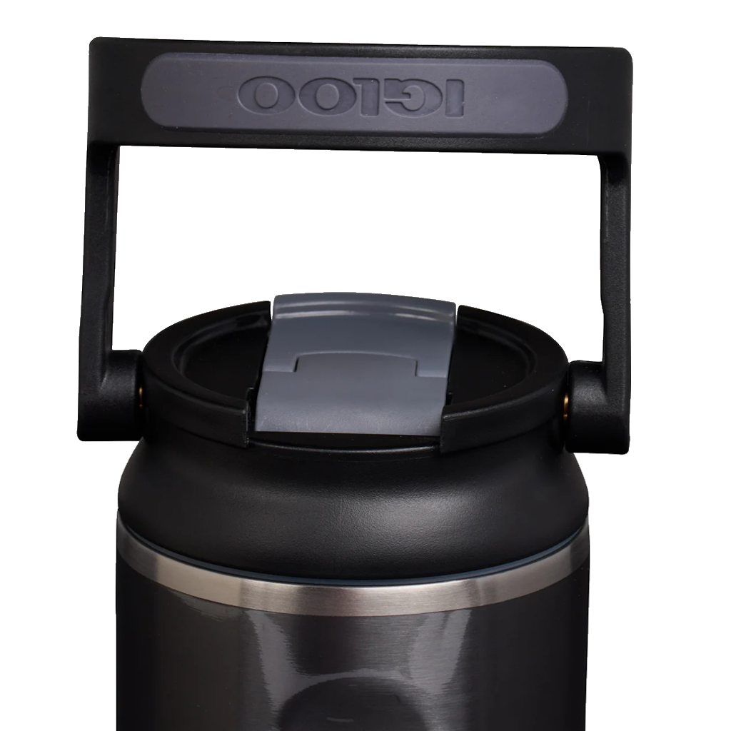 Botella Térmica Igloo Sipper 20 Oz 591 Ml Carbonite Gris_8