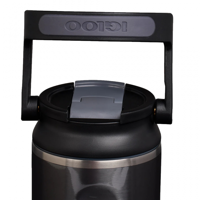 Botella Térmica Igloo Sipper 20 Oz 591 Ml Carbonite Gris_8
