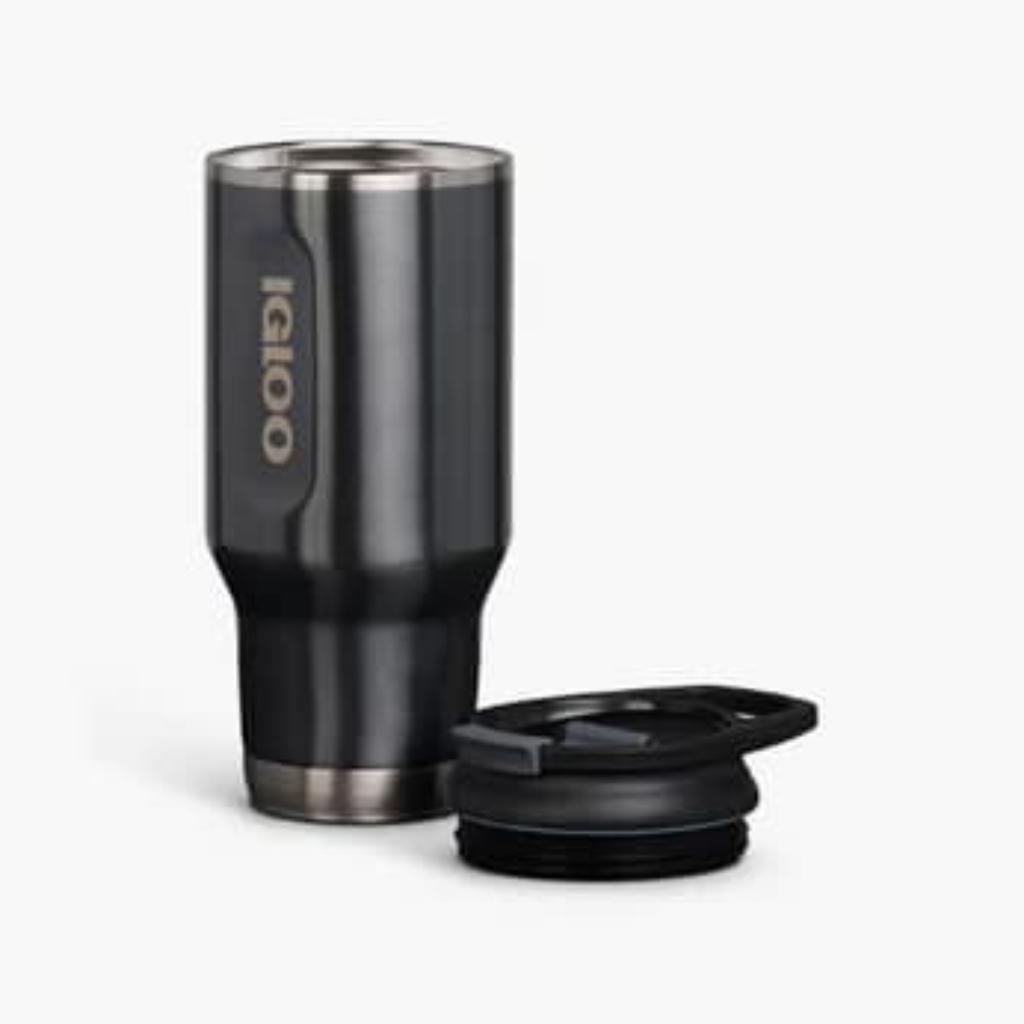 Termo Vaso Flip N Sip 32 Onzas 946 ml Carbonita Acero Inox_6