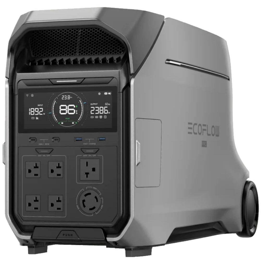 Kit Solar Portátil EcoFlow DELTA PRO 3 4000W + 2 Paneles Solares Flexibles de 560 W _3
