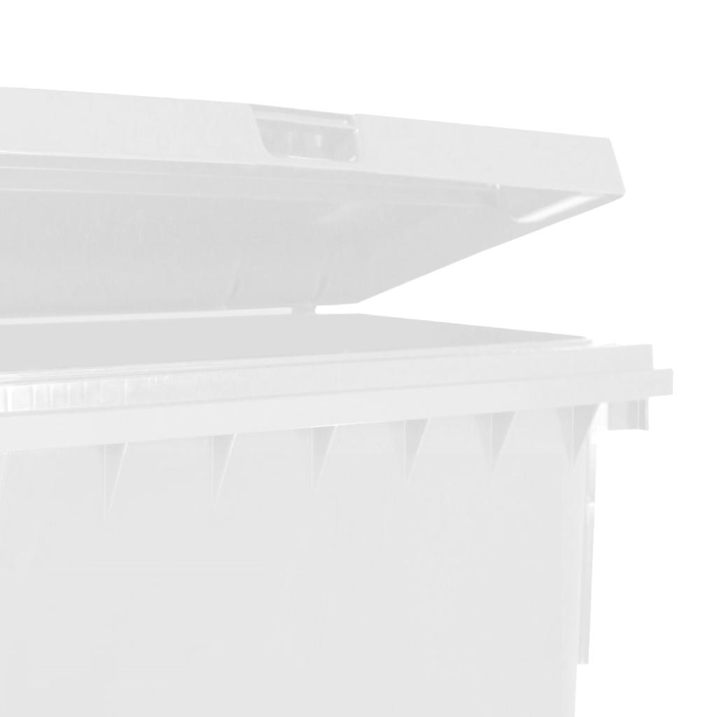 Contenedor de Basura con Ruedas 660 Litros Blanco CDR_3