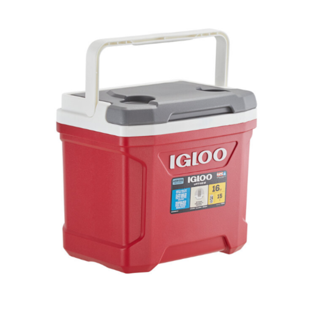 Nevera Plastica Portatil Latitude 15 Litros 16 Qt Roja Igloo_7