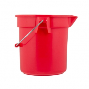 Balde 13.2 Litros Trabajo Pesado BRUTE ® Rojo Rubbermaid FG261400RED_3