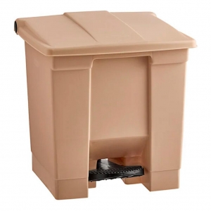 Papelera de Pedal 30 litros Beige Rubbermaid FG614300BEIG_1