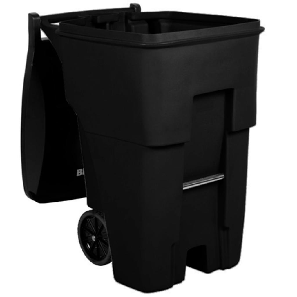 Contenedor Brute con Ruedas 360 litros Negro 2159109_2
