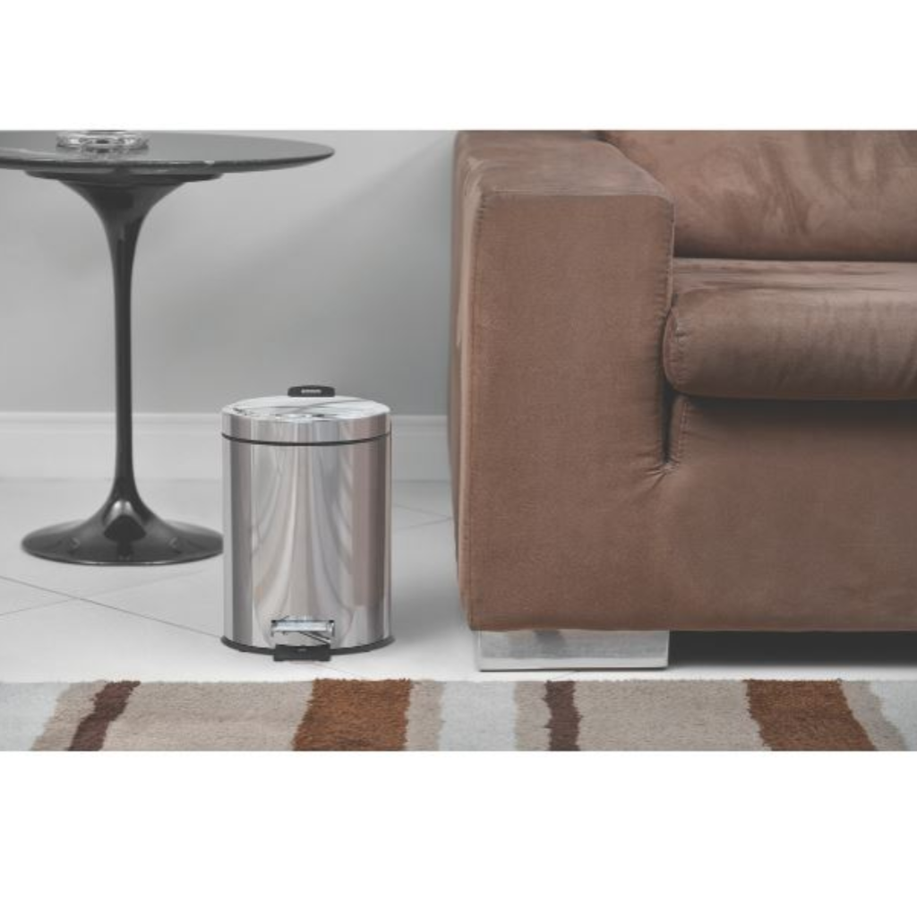 Caneca de Pedal en Acero Inoxidable 12 Litros Tramontina 94538112_5