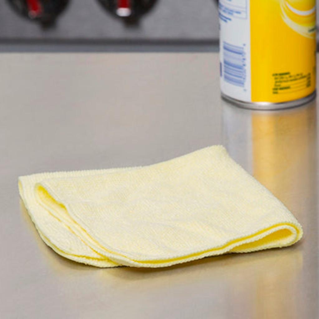 Paño Amarillo de Microfibra HYGEN® Económica 40x40 Cm 1820584_4