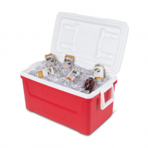 Nevera Plastica Portatil Laguna 45 Litros 48 Qt Rojo Igloo_4