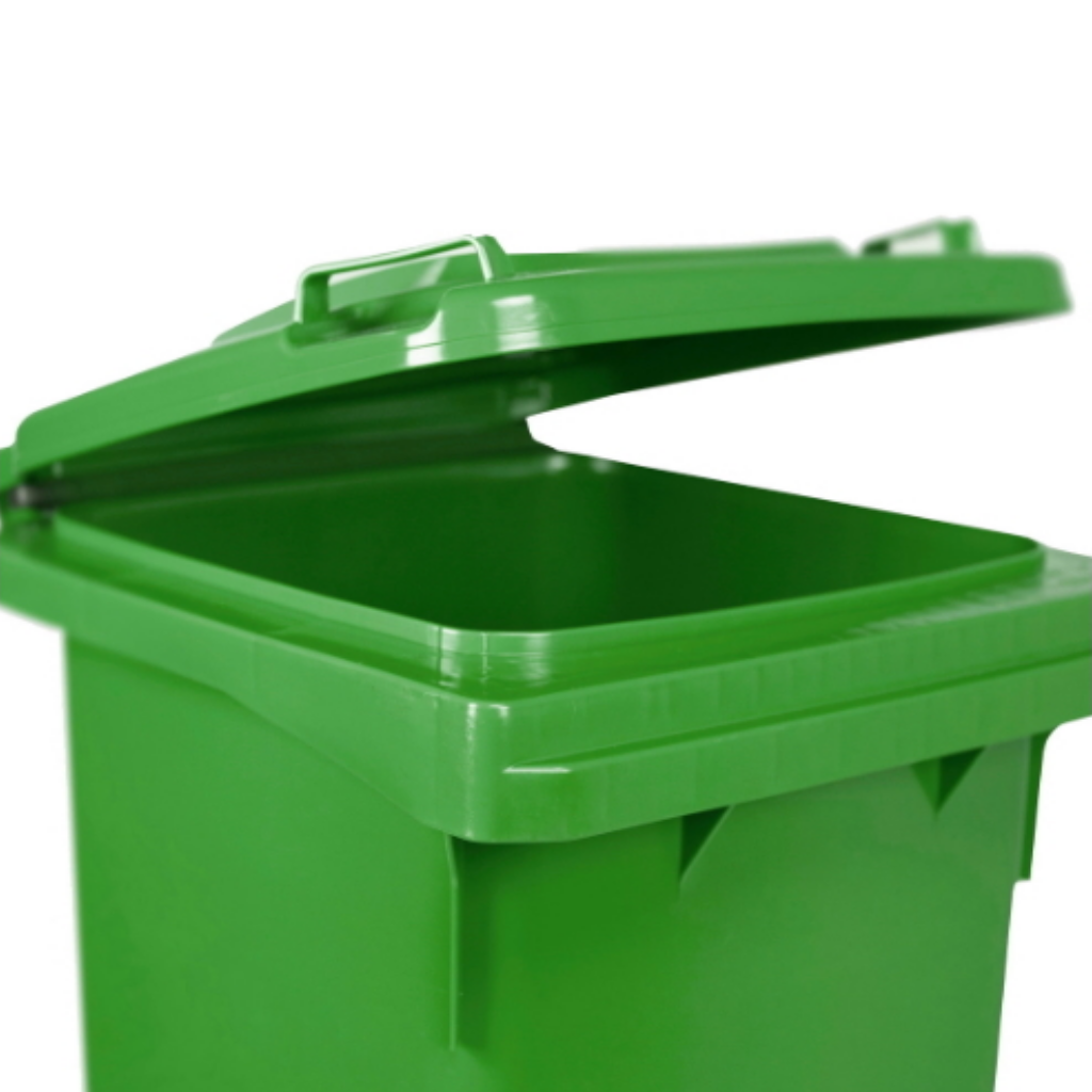 Contenedor de Basura con Ruedas 240 Litros Verde CDR_2