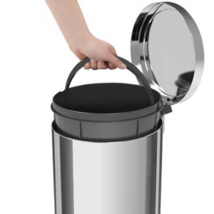 Caneca de Pedal en Acero Inoxidable 5 Litros Tramontina 94538105_2