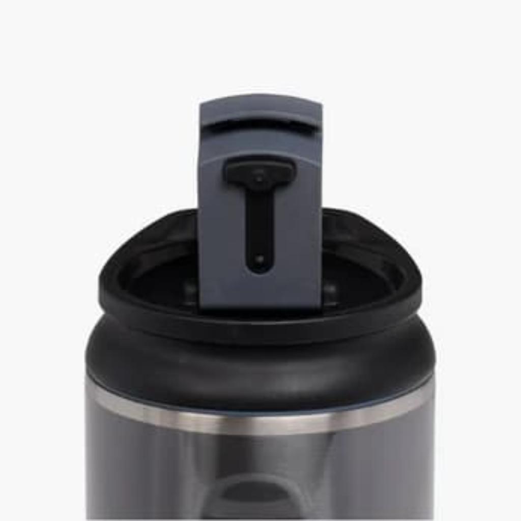 Termo Vaso Flip N Sip 32 Onzas 946 ml Carbonita Acero Inox_5