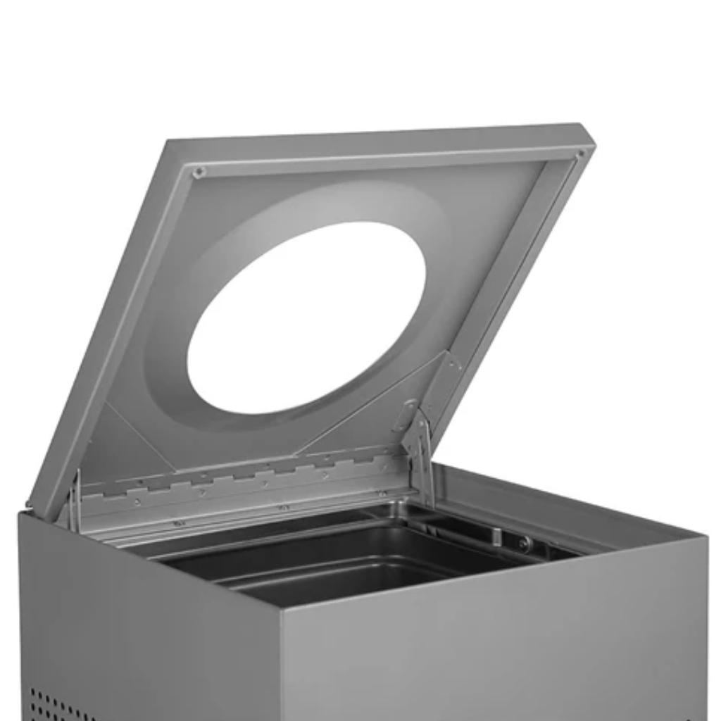 Contenedor Decortivo Silhouette 60L Negro Metalico FGSC14EPLSM_2