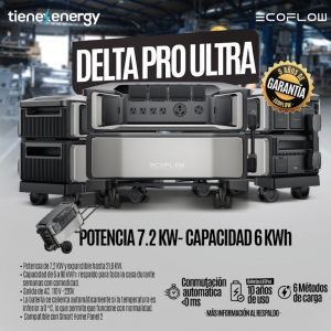 Estación de Energía Portátil EcoFlow DELTA PRO ULTRA 7.2KW Potencia - 6KWh Capacidad_2