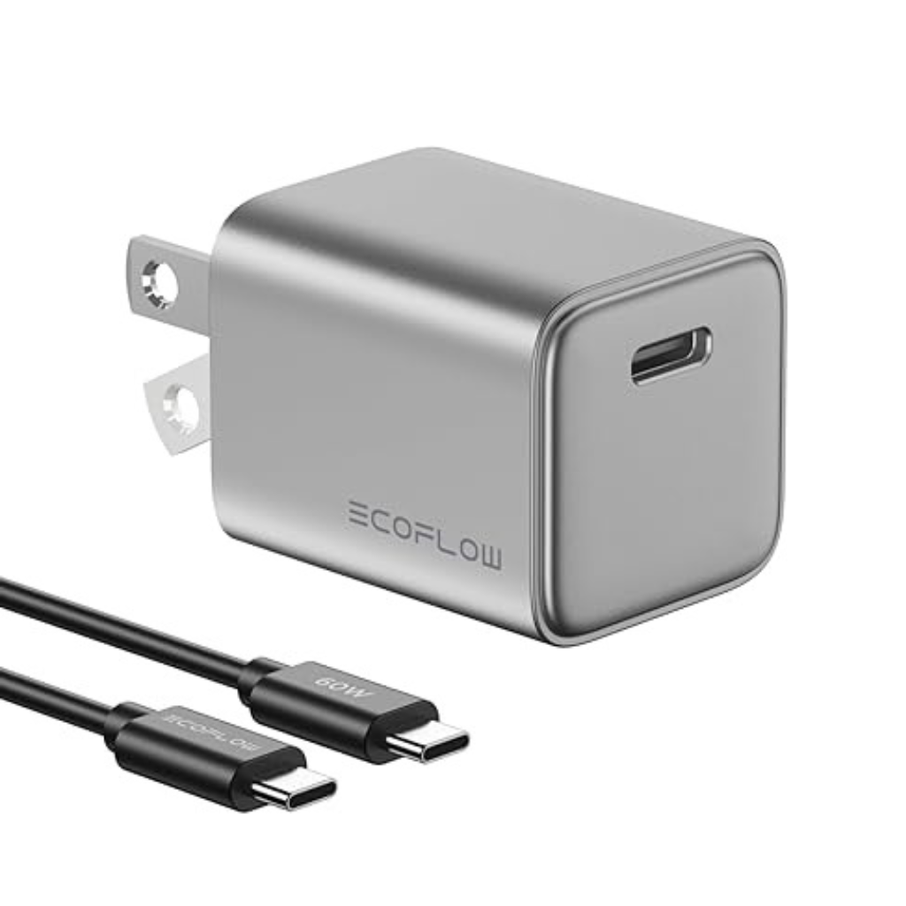 Cargador GaN EcoFlow Carga Rapida 20 W USB-C_1