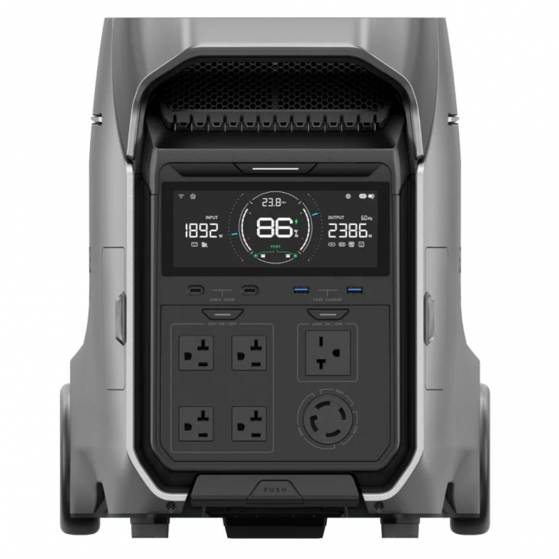 Kit Solar Portátil EcoFlow DELTA PRO 3 4000W + 2 Paneles Solares Flexibles de 560 W _5