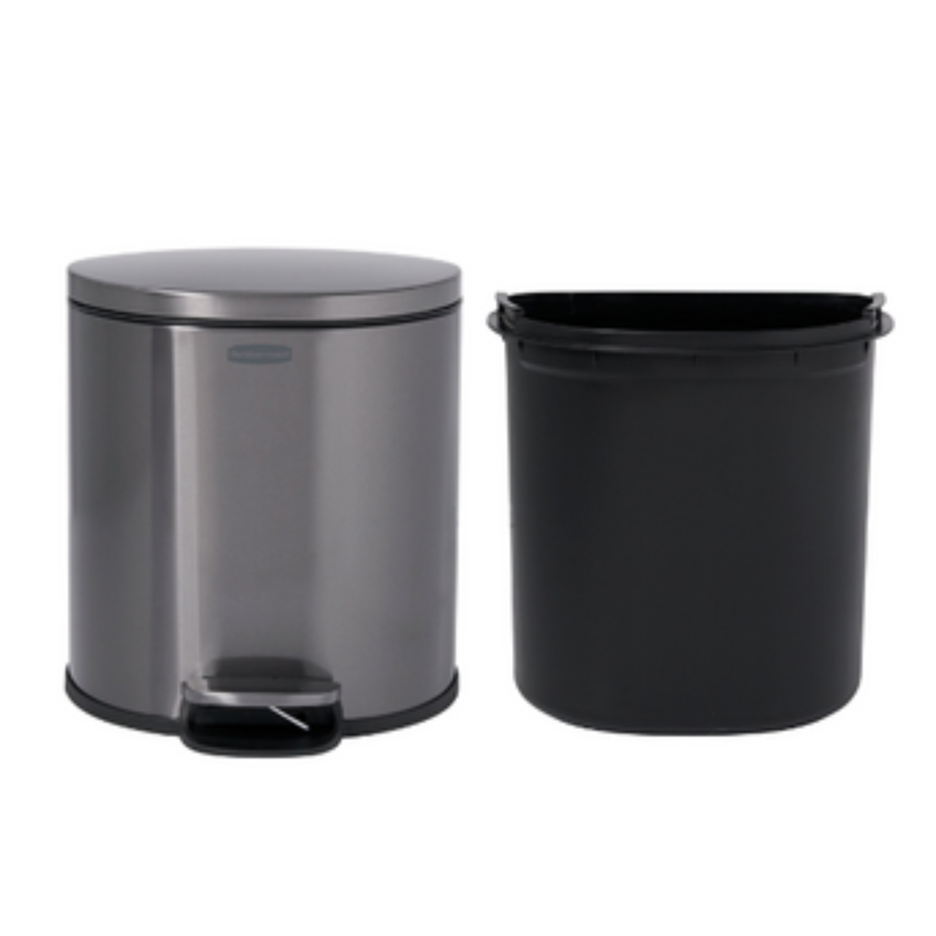 Papelera de Pedal en Acero Inoxidable 6 Lts 2179282_5