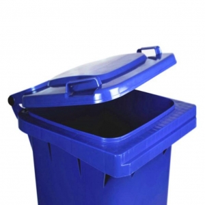 Contenedor de Basura con Ruedas 80 Litros Azul CDR_2