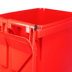 Contenedor de Basura con Ruedas 360 Litros Rojo CDR_3