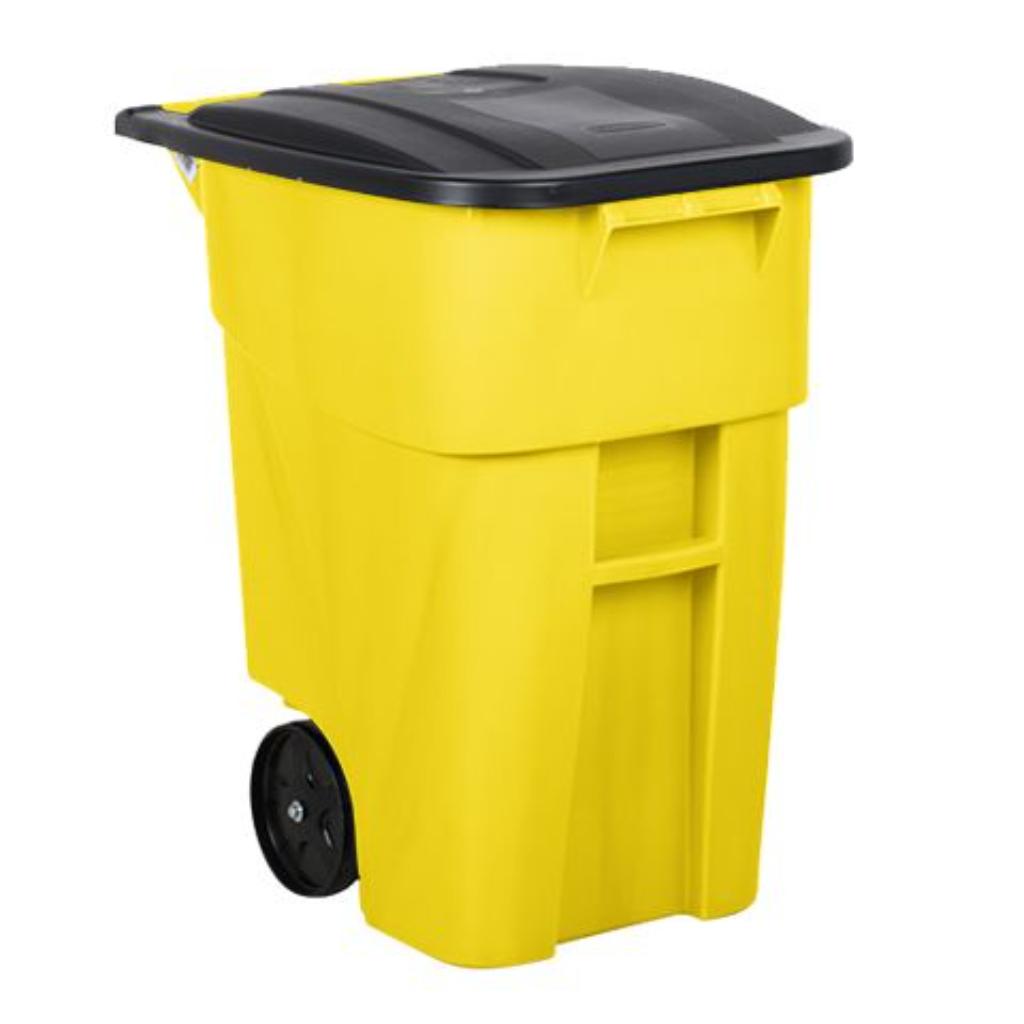 Contenedor Brute con Ruedas 189 litros Amarillo FG9W2700YEL_1